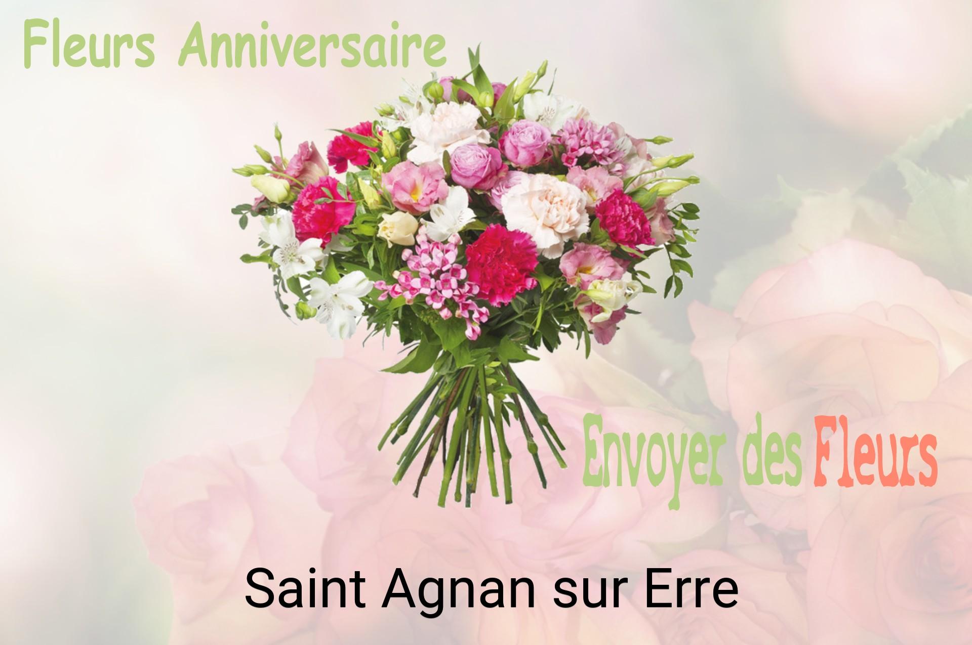 Bouquet de fleurs d’anniversaire livré à Saint-Agnan-sur-Erre